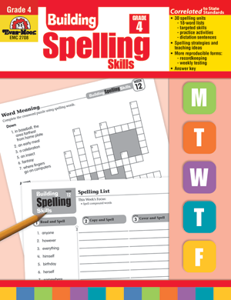 Building Spelling Skills, Grade 4 - Teacher's Edition