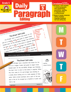 Daily Paragraph Editing, Grade 5 - Teacher's Edition