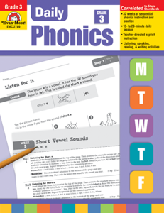 Daily Phonics, Grade 3 - Teacher's Edition