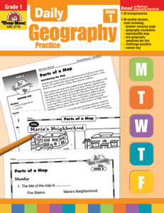 Daily Geography Practice, Grade 1 - Teacher's Edition
