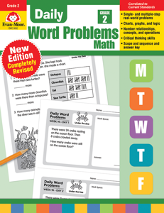 Daily Word Problems, Grade 2 - Teacher's Edition