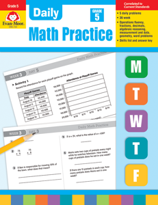 Daily Math Practice, Grade 6 - Teacher's Edition