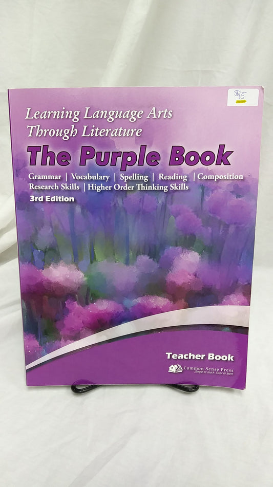 Learning Language Arts Through Literature: The Purple Book - Teacher Book (3rd Ed.)