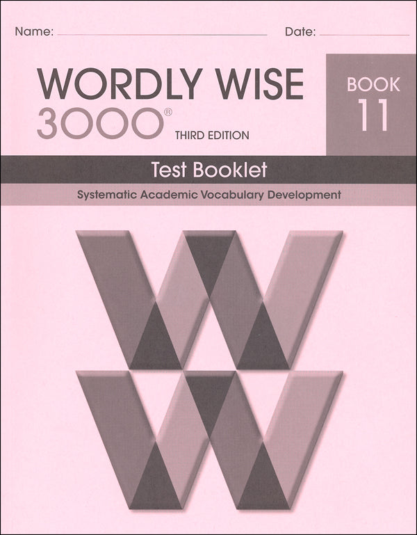 Wordly Wise 3000® 3rd Edition Book 11 Set (Grade 11)