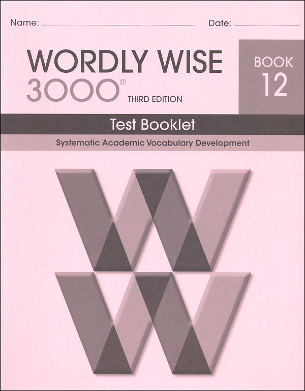 Wordly Wise 3000® 3rd Edition Book 12 Set (Grade 12)