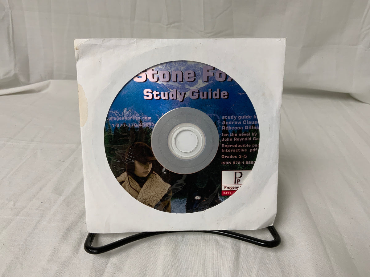 Stone Fox Progeny Press Study Guide CD