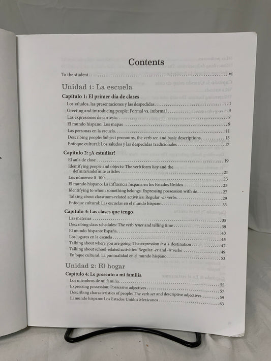 BJU Spanish 1 (3rd Ed.) Student Activities