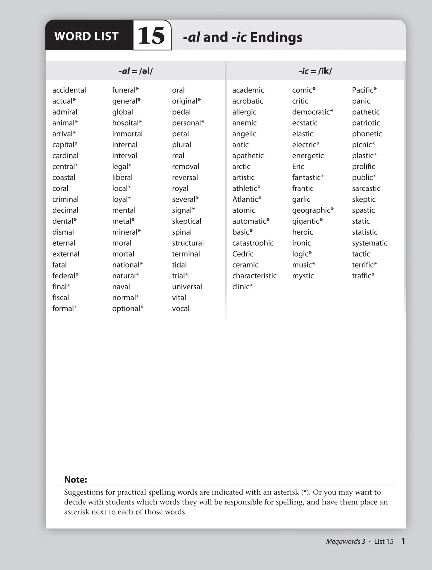 Megawords 3 Teacher's Guide 2nd Edition (Grades 4-12)