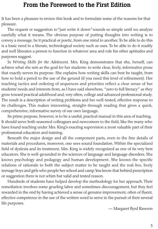 Writing Skills Teacher's Handbook