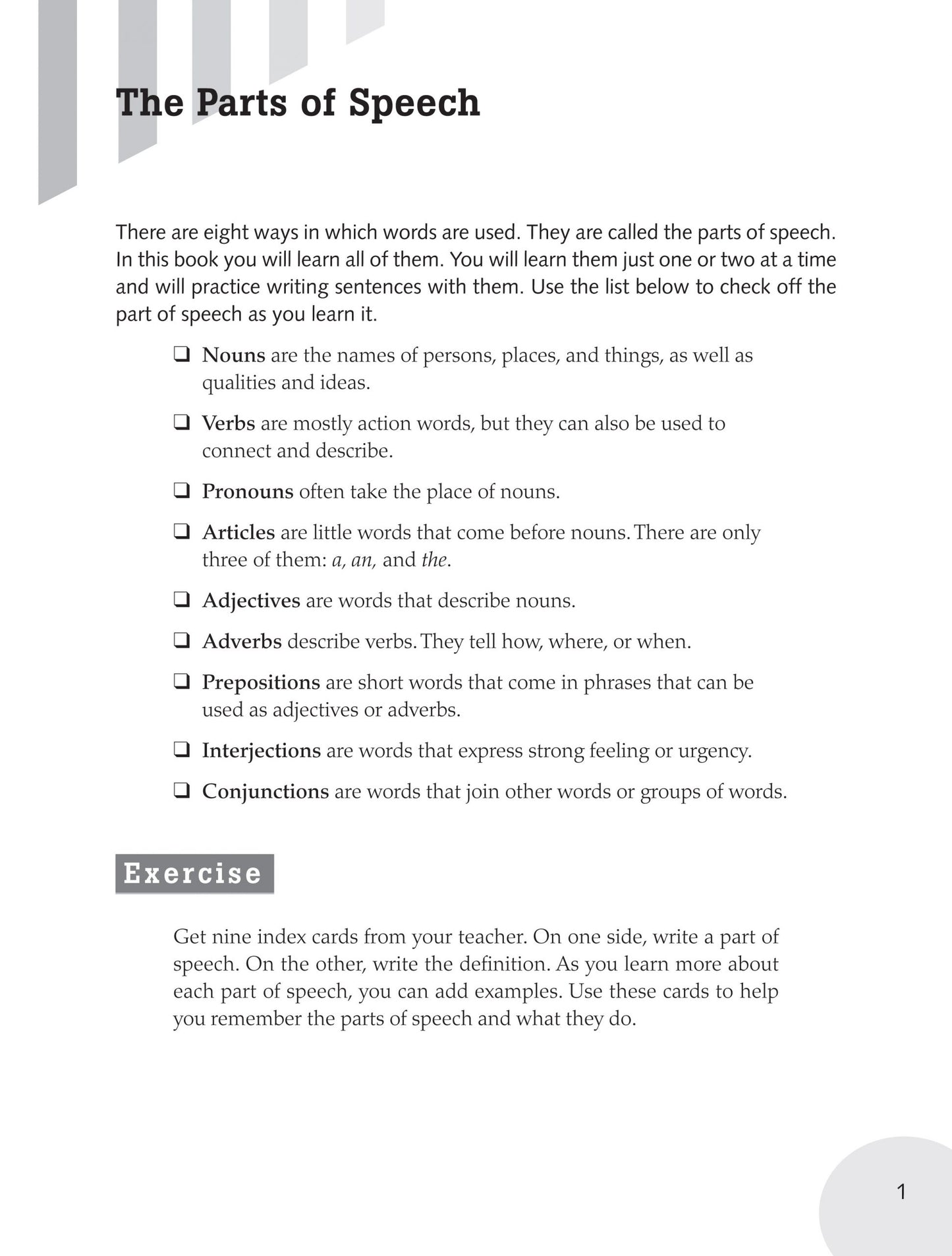 Writing Skills Book 1 (Grades 5-6)