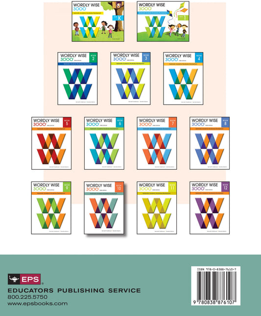 Wordly Wise 3000® 3rd Edition Student Book 10 (Grade 10)