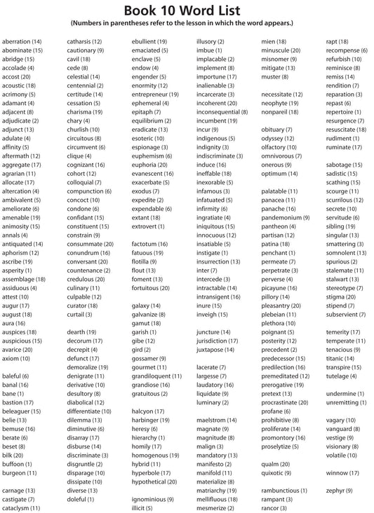 Wordly Wise 3000® 3rd Edition Student Book 10 (Grade 10)