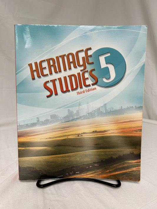 BJU Heritage Studies 5 (3rd Ed.) Textbook