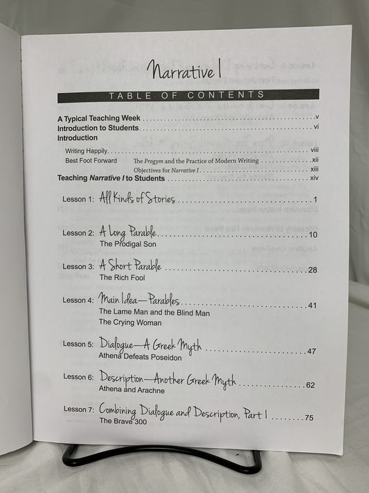 Writing & Rhetoric Book 2: Narrative I Teacher's Edition