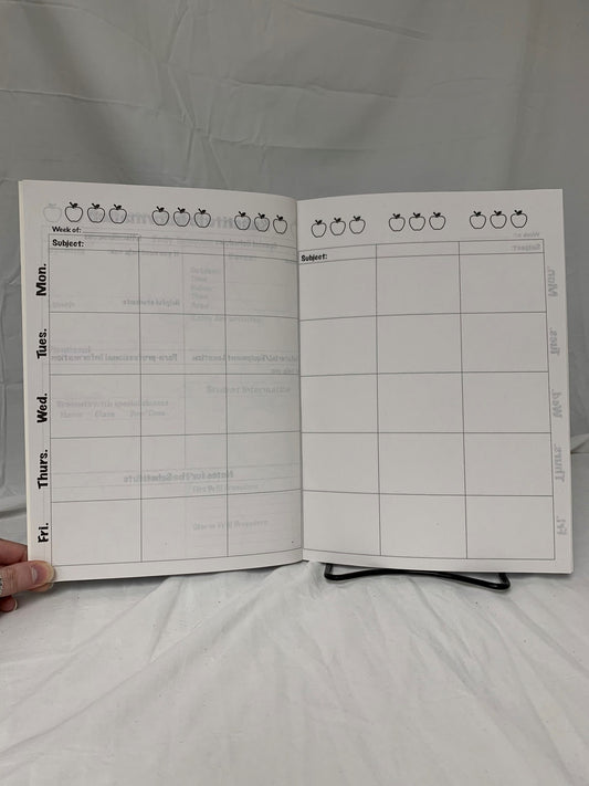 Teacher's Lesson Plan Book