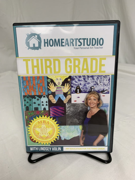 Home Art Studio Third Grade DVD