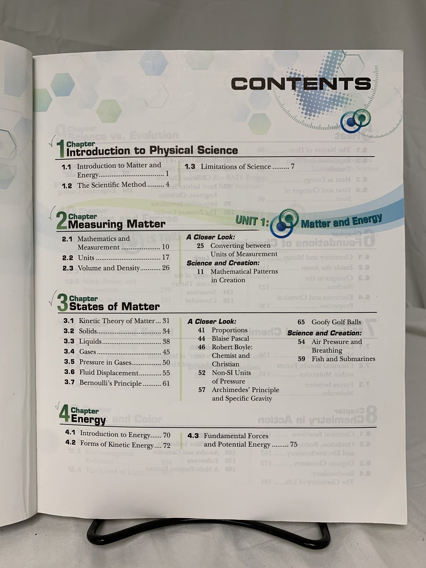 Abeka Science: Matter and Energy - Set of 6
