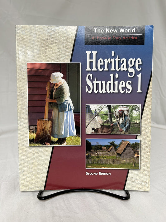 BJU Heritage Studies 1 (2nd Ed.) Textbook