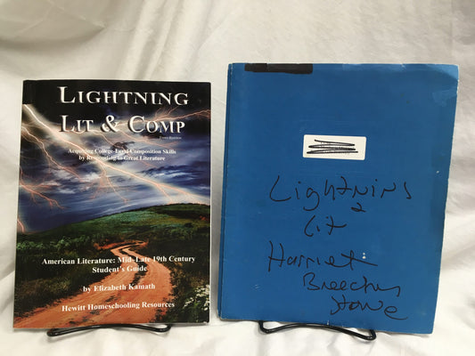 Lightning Lit & Comp: Mid-Late 19th Century American Literature (3rd Ed.) Set of 2
