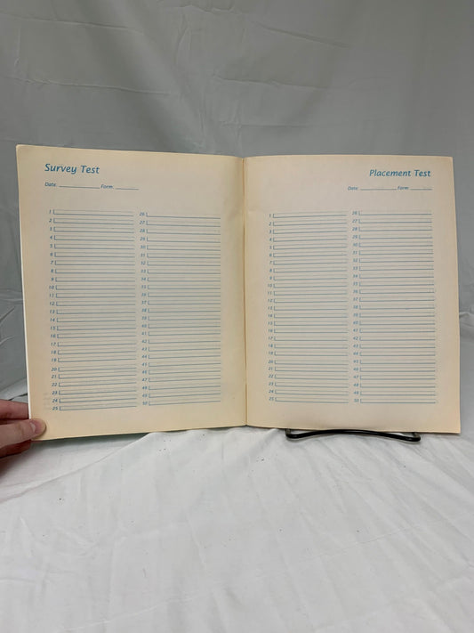 Spelling Power Green Student Record Book