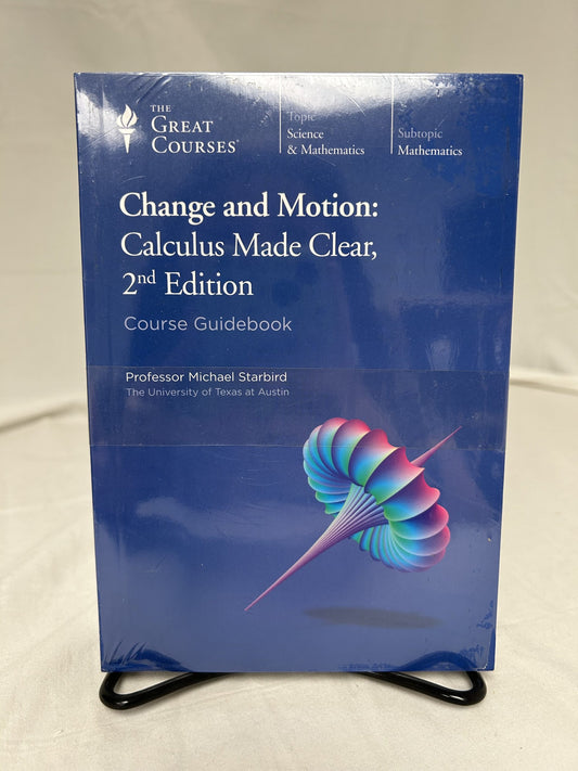 The Great Courses Change and Motion: Calculus Made Clear (2nd Ed.) Set of 2