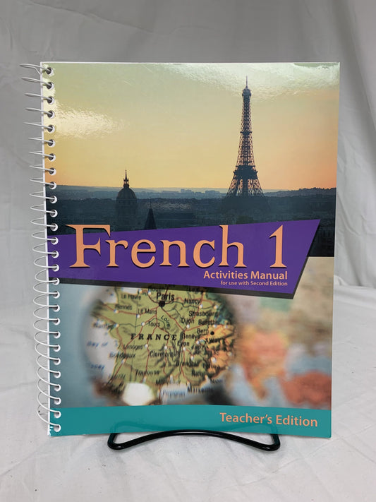BJU French 1 (2nd Ed.) Activities Manual Teacher's Edition