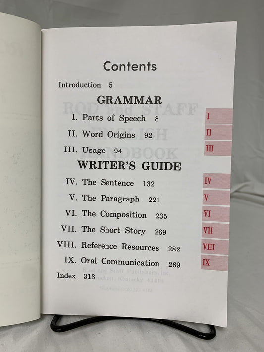 Rod and Staff English Handbook