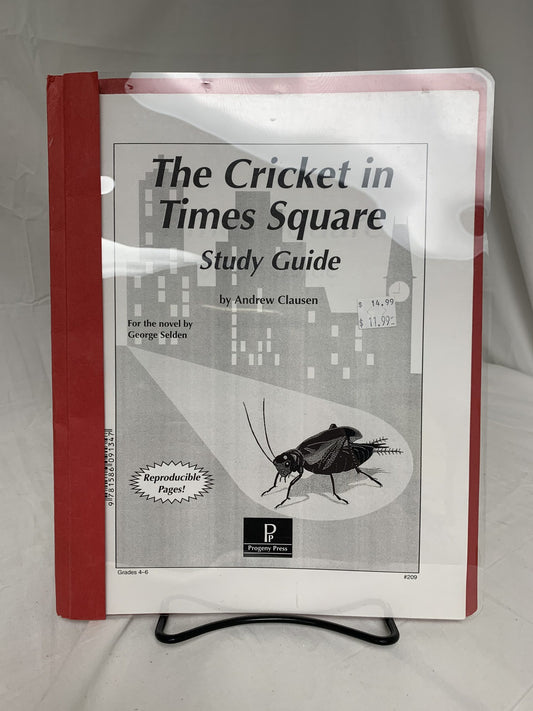 The Cricket in Times Square Study Guide
