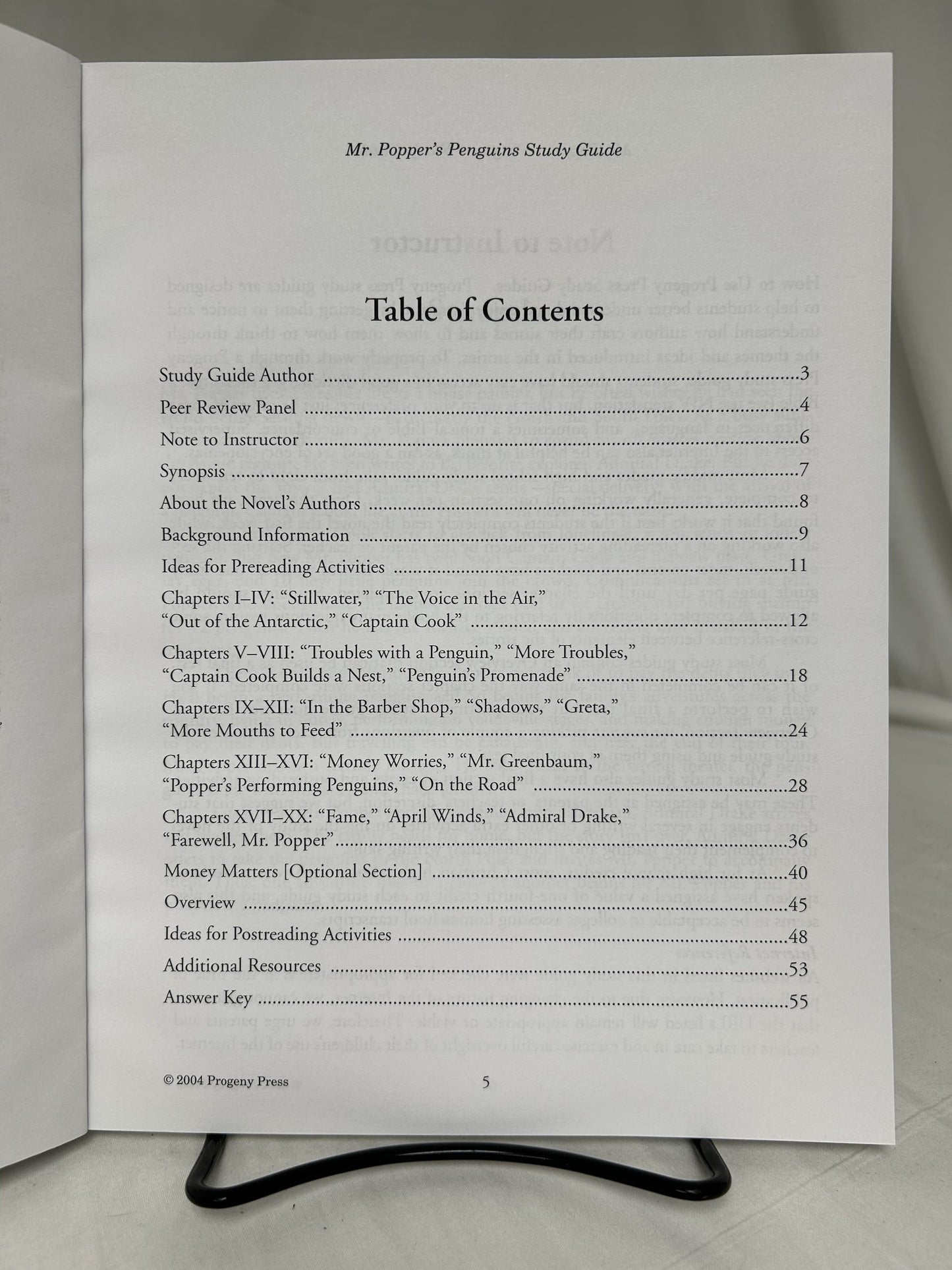 Mr. Popper's Penguins Study Guide