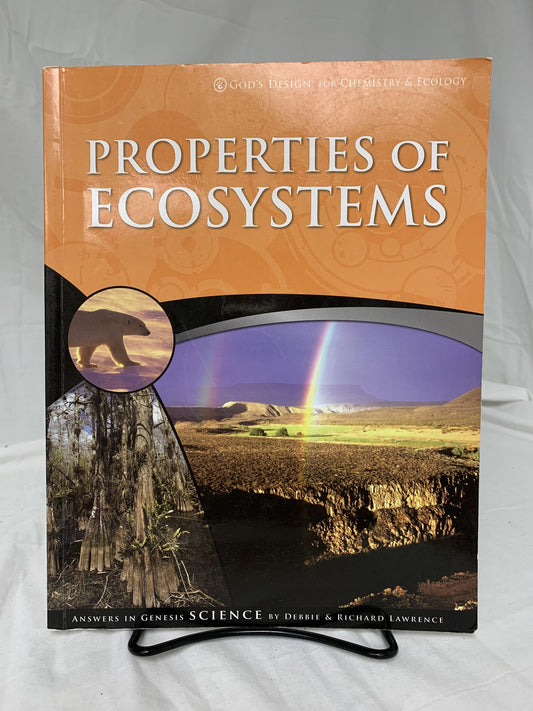 God's Design for Chemistry & Ecology: Properties of Ecosystems - Set of 2