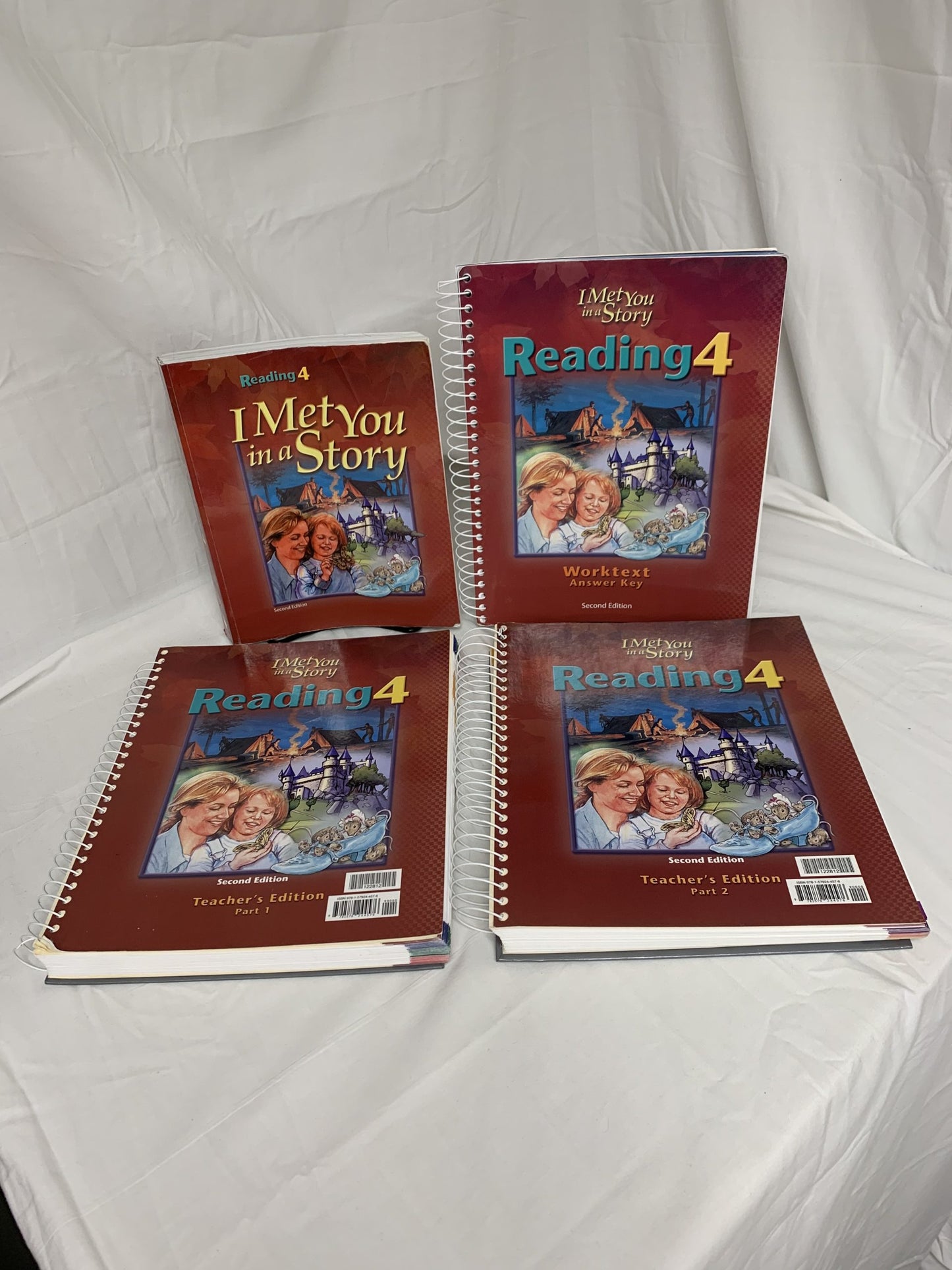 BJU Reading 4 (2nd Ed.) Set of 4