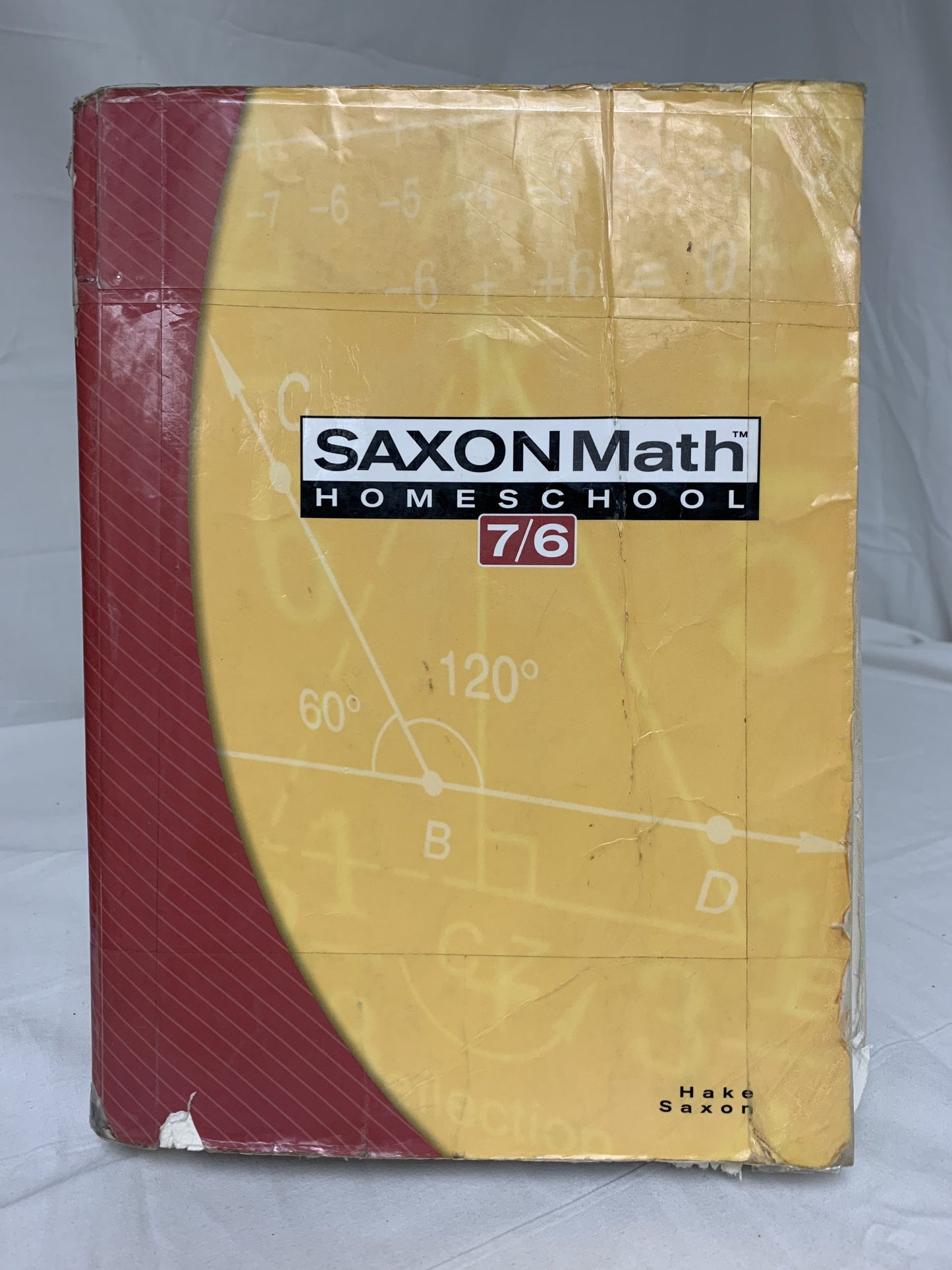 Saxon Math 7/6 Homeschool (4th Ed.) Student Edition (Worn)