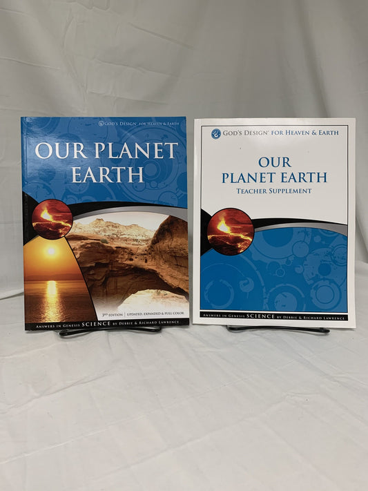 God's Design for Heaven & Earth: Our Planet Earth (3rd Ed.) Set of 2