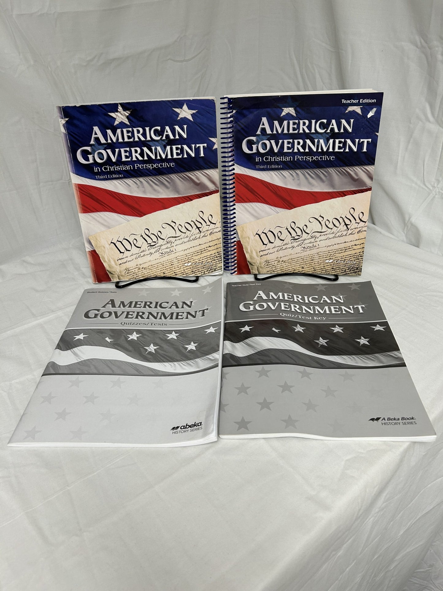 Abeka American Government (3rd Ed.) Set of 4