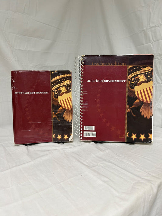 BJU American Government (2nd Ed.) Set of 2