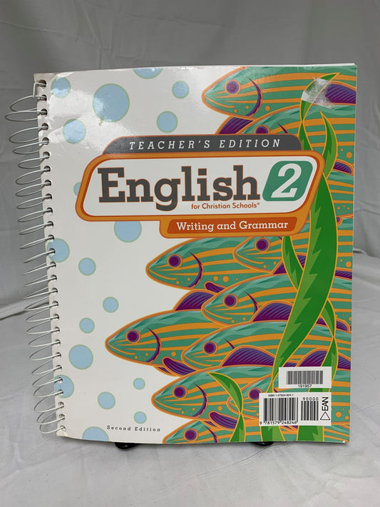 BJU English 2 (2nd Ed.) Teacher's Edition (with CD)