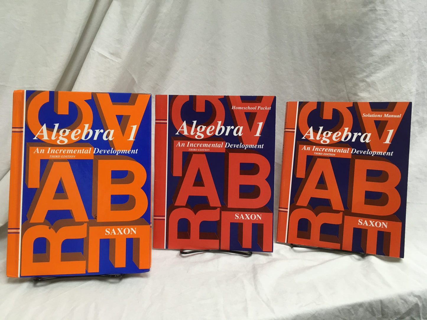 Saxon Algebra 1 Third Edition Set of 3