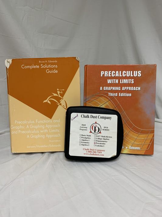 Chalk Dust Precalculus (3rd Ed.) Set of 3