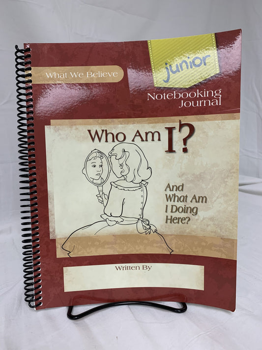 Who Am I? Junior Notebooking Journal