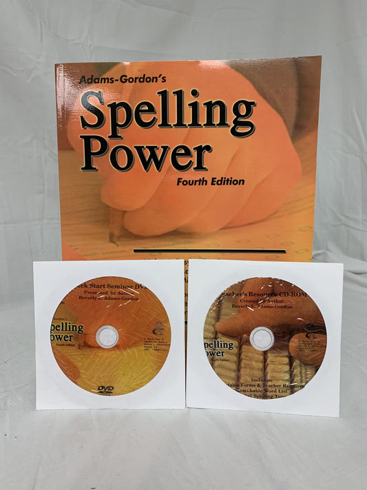 Spelling Power (4th Ed.) Set of 3