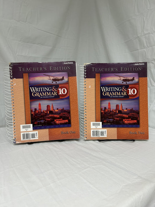 BJU Writing & Grammar 10 (2nd Ed.) Set of 2