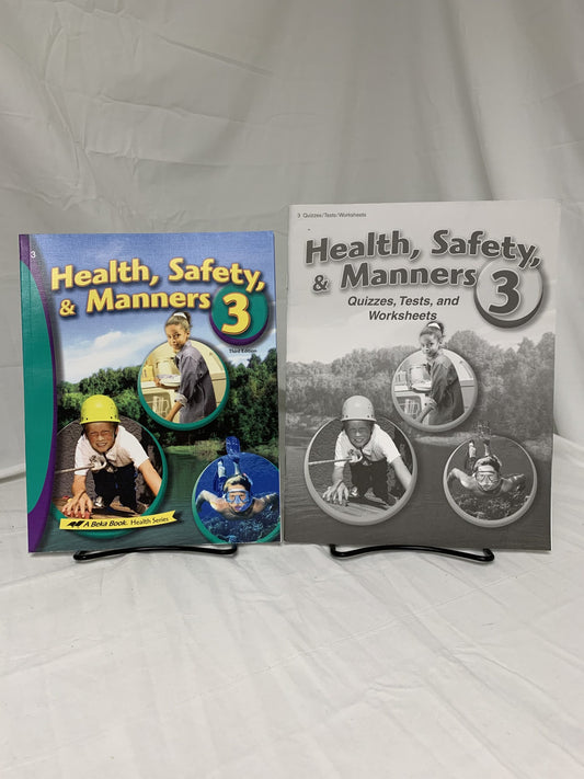 Health, Safety, & Manners 3 (3rd Ed.) Set of 2