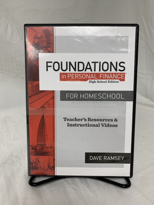 Foundations in Personal Finance for Homeschool CD & DVDs