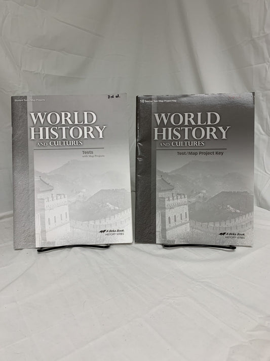 Abeka World History and Cultures (3rd Ed.) Set of 2