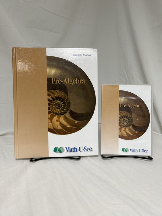 Math-U-See Pre-Algebra Instruction Pack