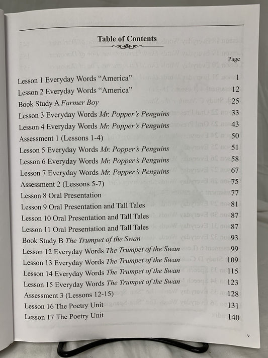 Learning Language Arts Through Literature: The Purple Book - Teacher Book (3rd Ed.)