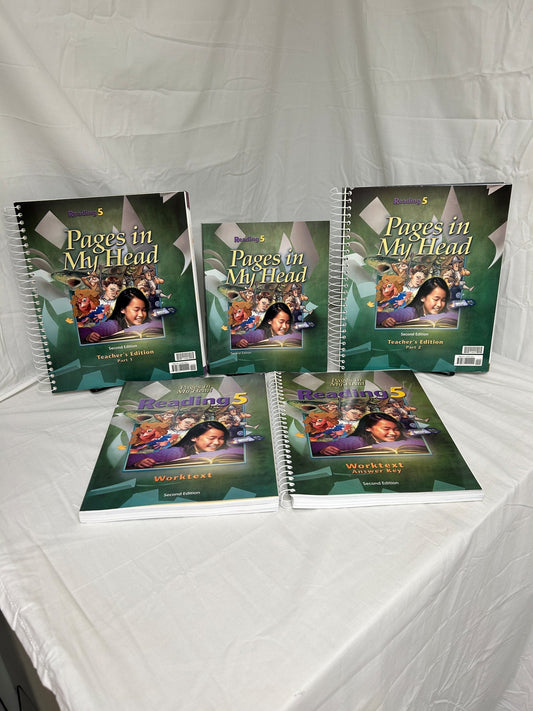 BJU Reading 5 (2nd Ed.) Set of 5