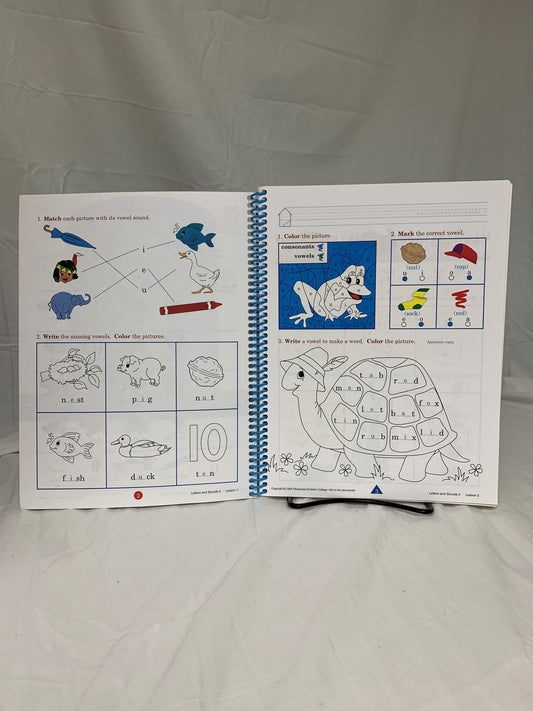 Abeka Letters and Sounds 2 (3rd Ed.) Phonics Seatwork Text Teacher Key