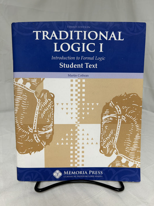 Traditional Logic I (3rd Ed.) Text