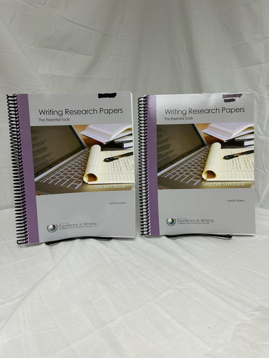Writing Research Papers: The Essential Tools - Set of 2